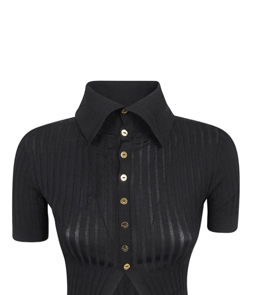 button fastening cardigan