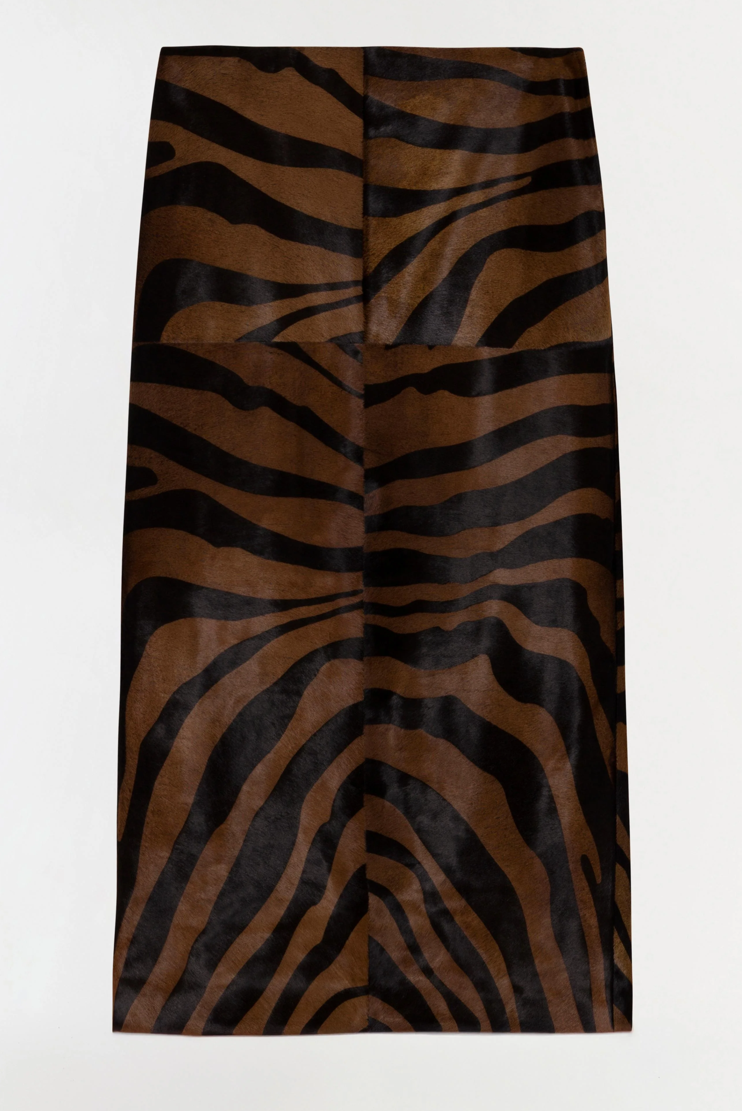 Tobiana Calf Hair Midi Skirt