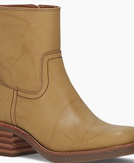 Women's Miranda Low Zip Stacked Heel Booties