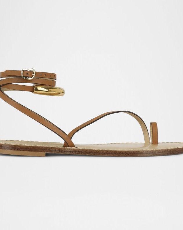 The Kalahari Leather Wrap Sandals