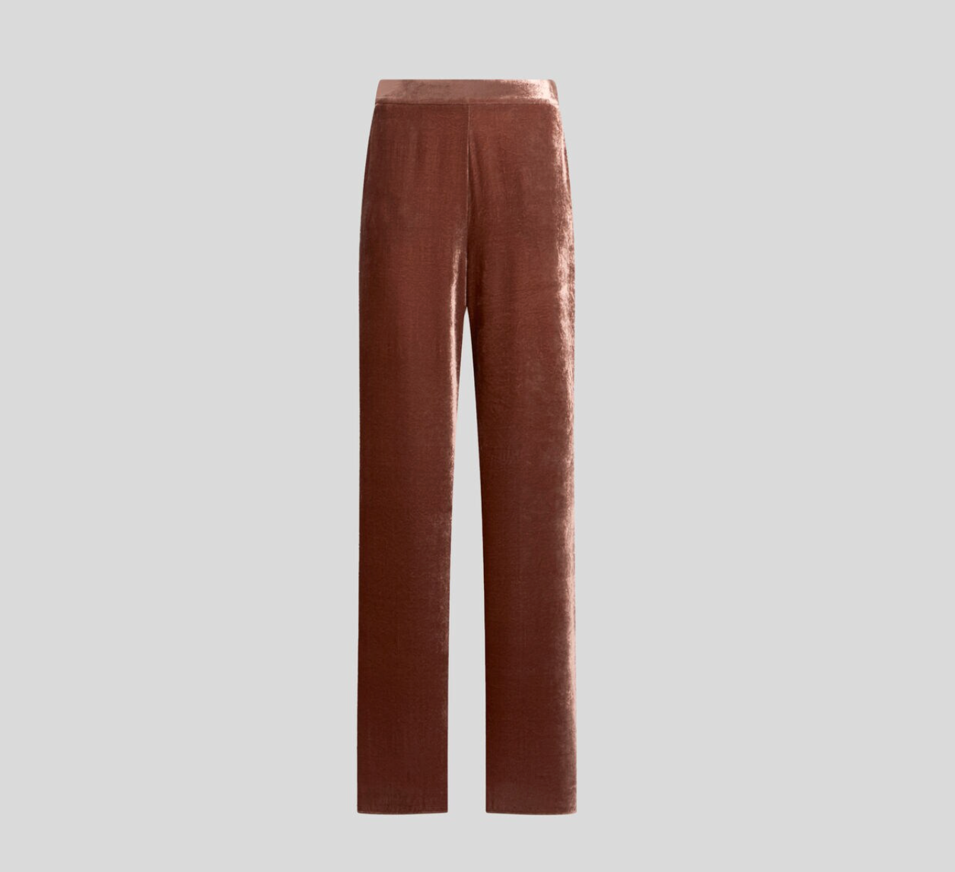 VELVET PALAZZO TROUSERS