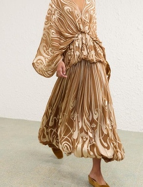 Momentum Burnout Bubble Gown