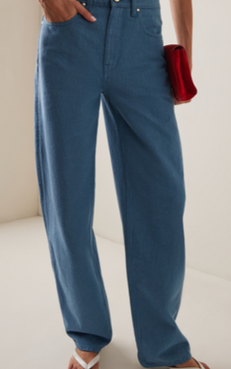 Rider Rigid Mid-Rise Wide-Leg Jeans