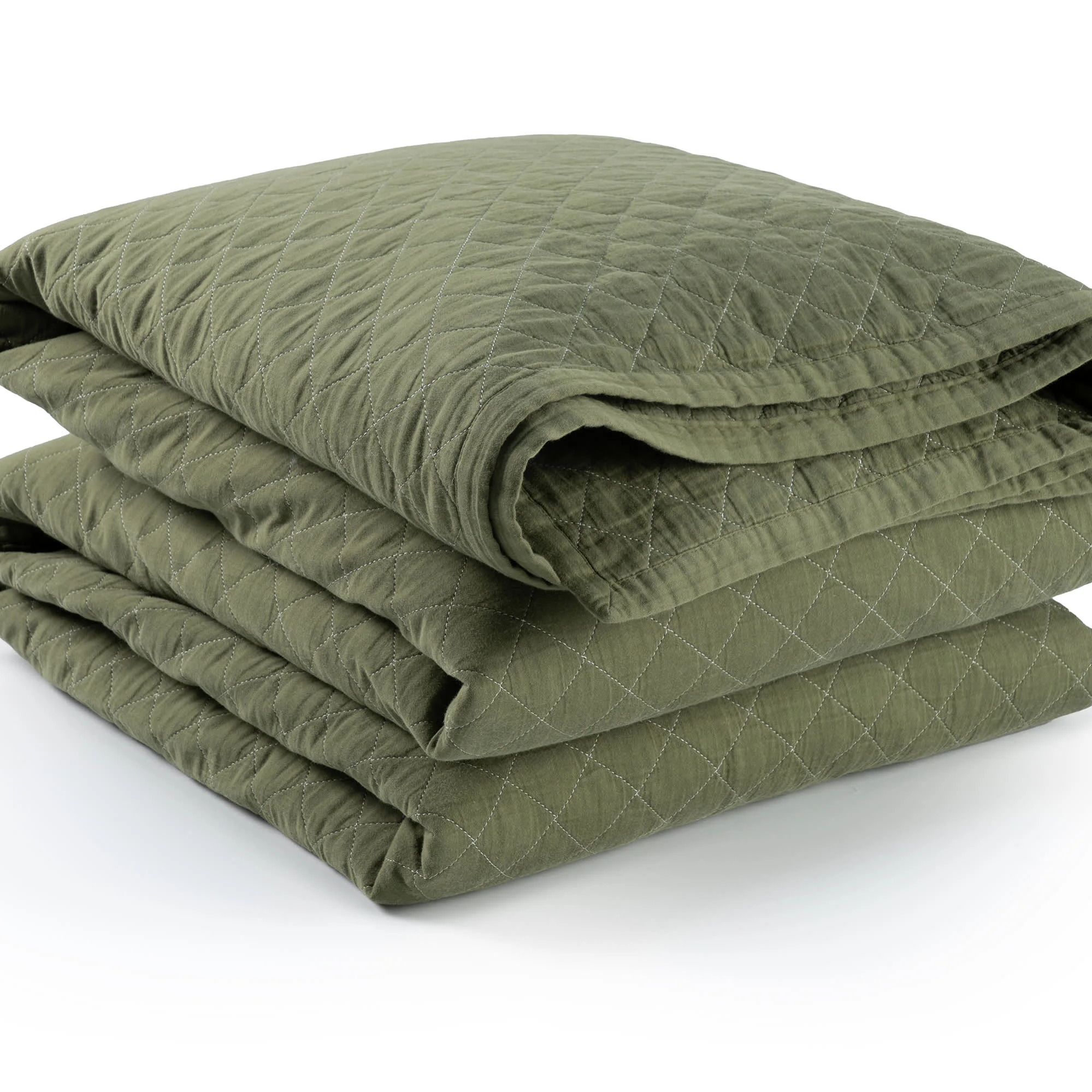 Amity Quilt | Olive