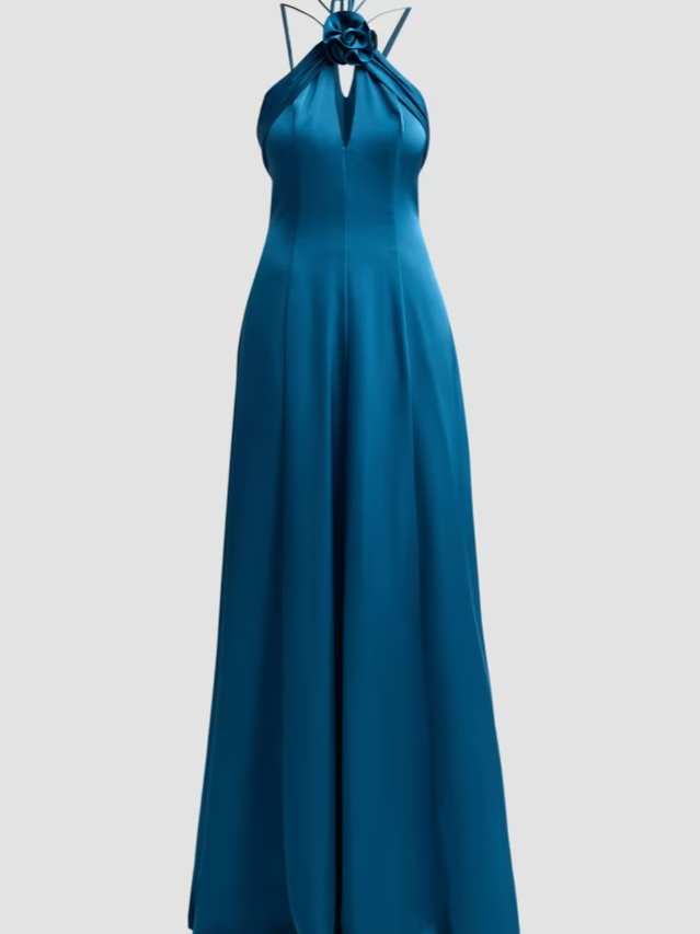 Julia Halterneck A-Line Gown