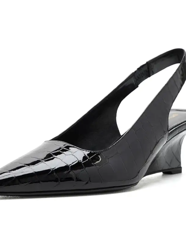 Stuart Weitzman Vinnie Sling Wedges 50