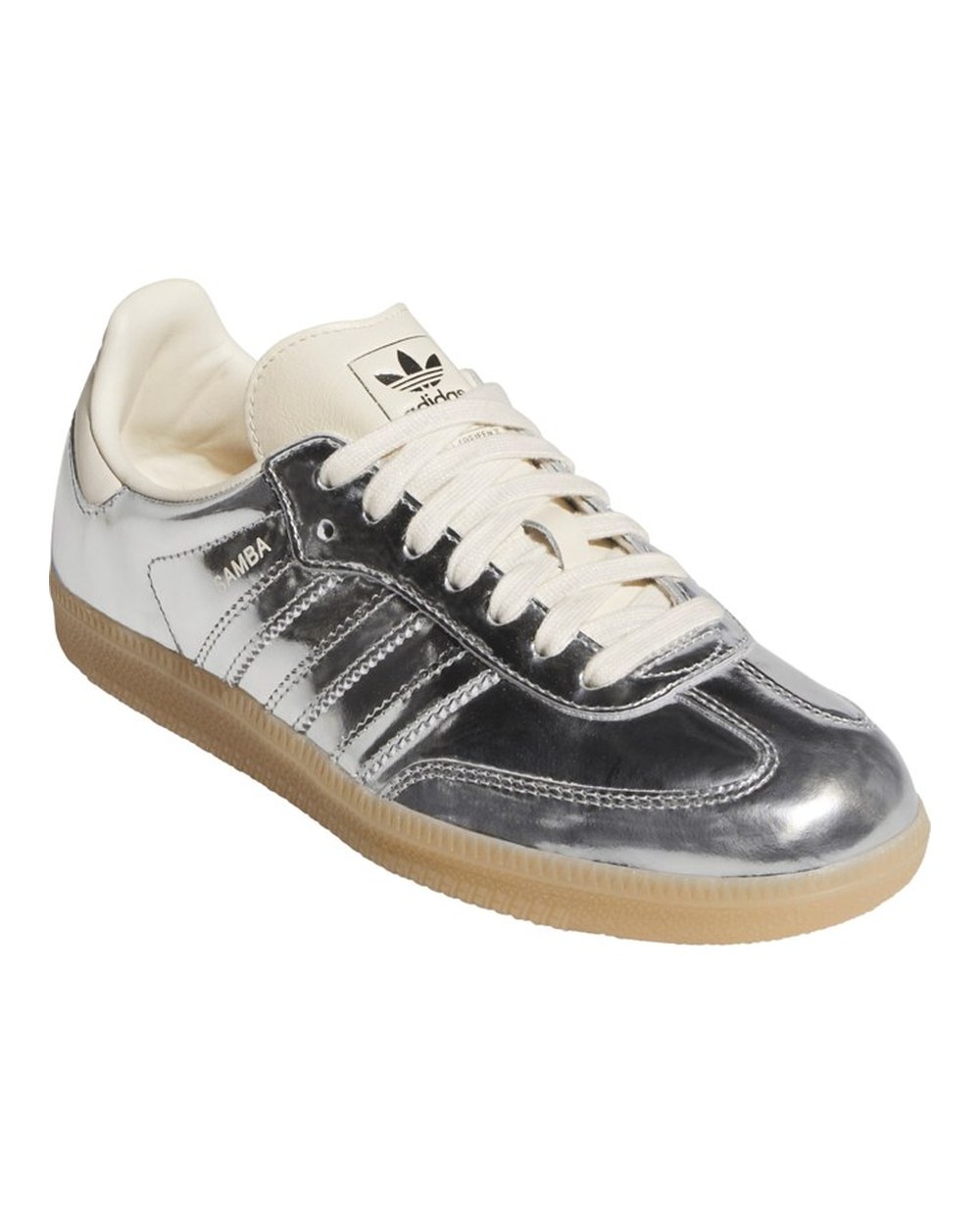 Samba OG Sneaker - Silver Met/Silver Met/Gum 5