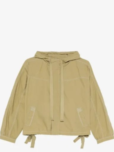 Blake hooded jacket - sage