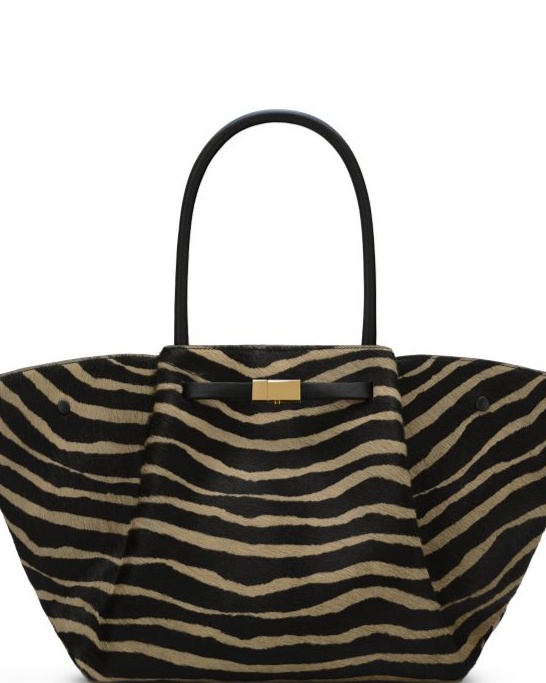 New York Calf Hair Belted Tote