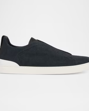 Men's Triple Stitch Osai Cashmere Low-Top Sneakers