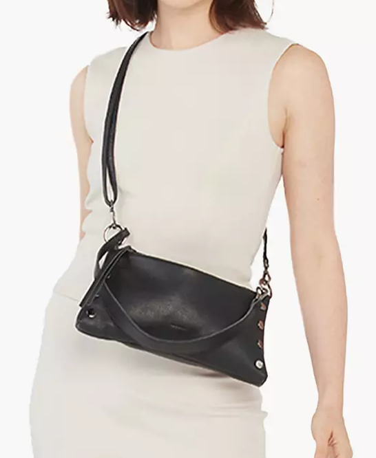 Kyle Pebbled Leather Small Crossbody Handbag