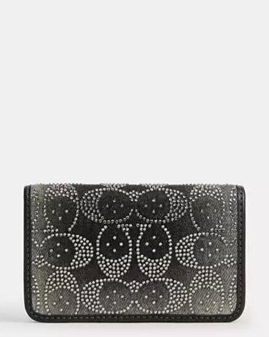 Essential Slim Card Case With Crystal Signature