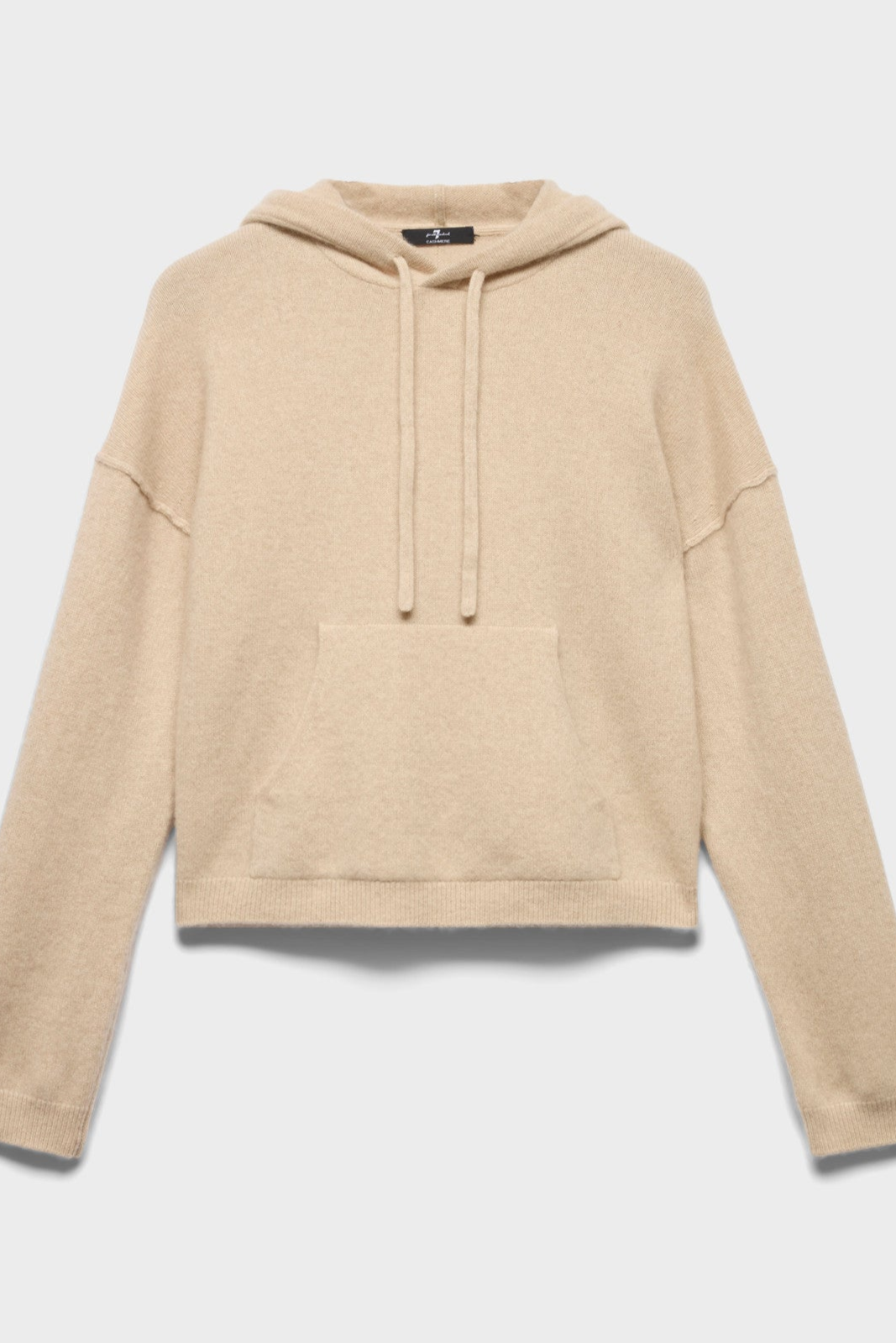 7 FOR ALL MANKIND HOODIE in Cashmere Birch