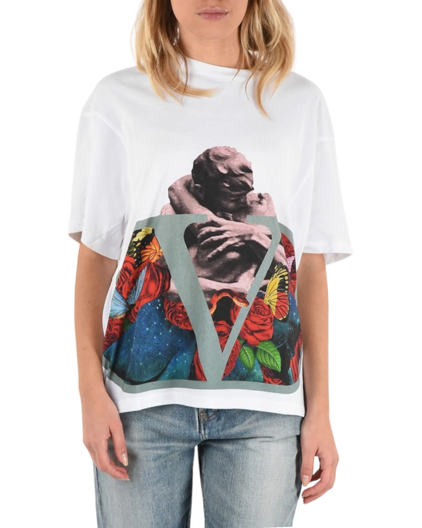 Valentino x Undercover Oversized Lover and Logo-print T-Shirt