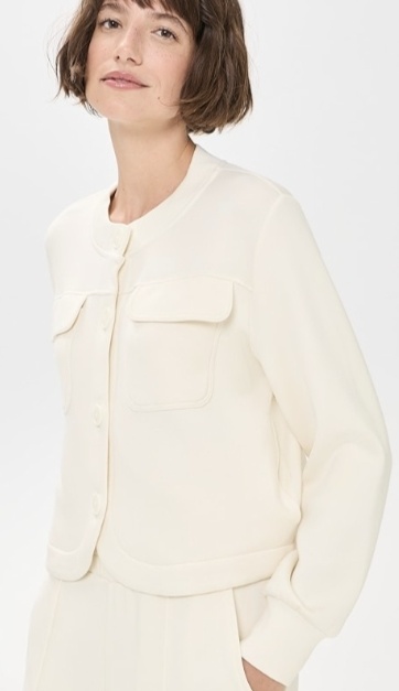 Hartwell Button Through Sweat Jacket