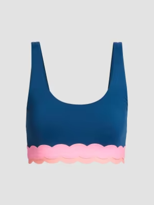 Marin Colorblocked Bikini Top