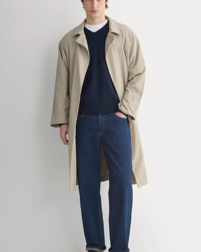 Relaxed Italian Selvedge Jean | Indigo Rinse