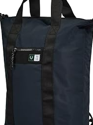 Essential 2-in-1 Tote Backpack, Laptop Sleeve, Navy Blue