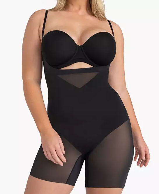 Women's Open Bust Bodysuit