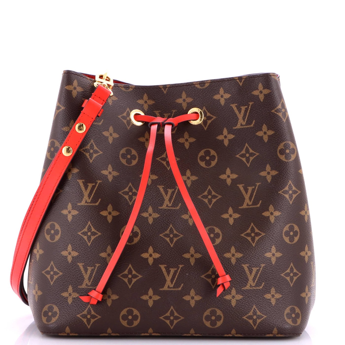 Louis Vuitton NeoNoe Handbag Monogram Canvas with Leather MM