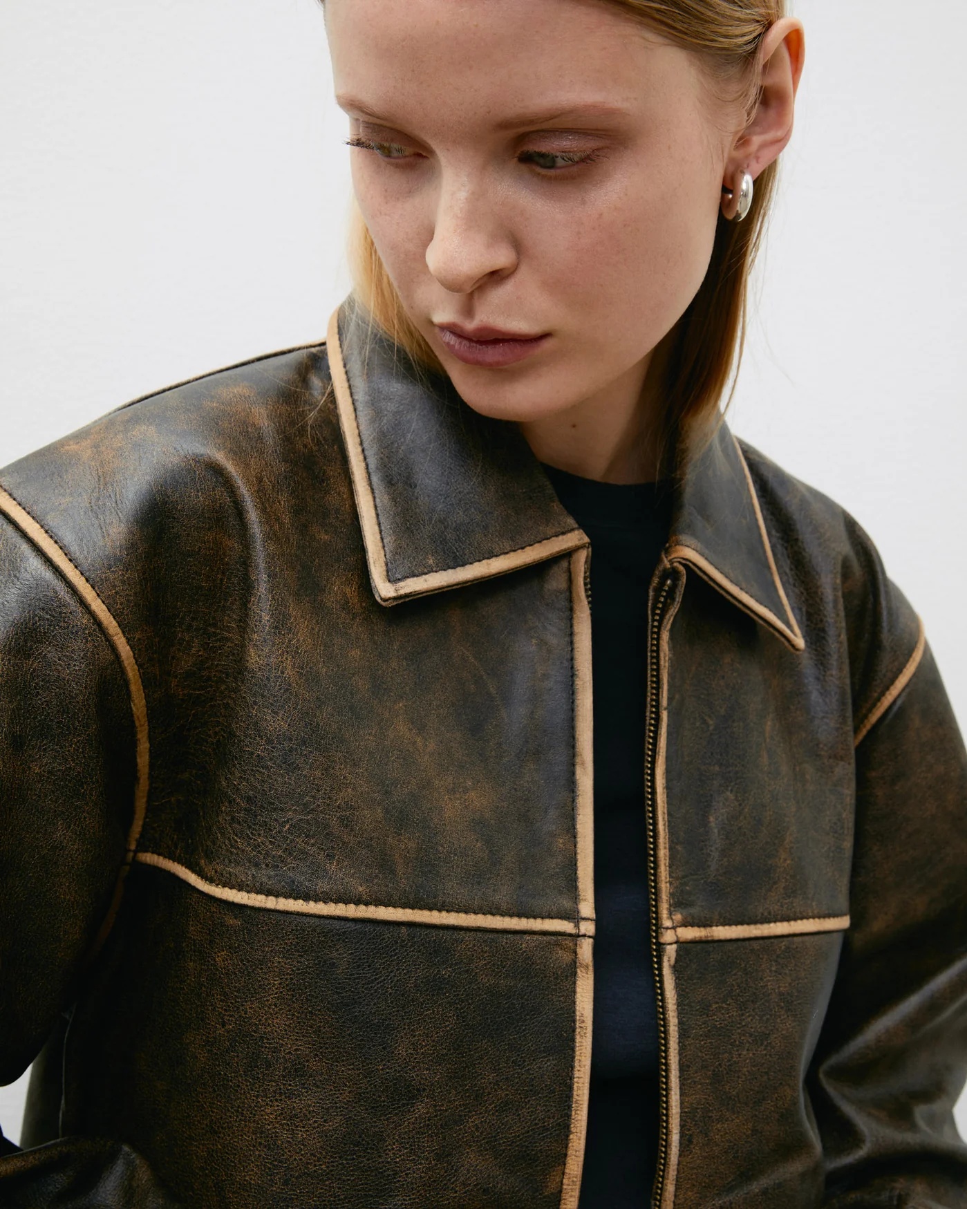 Brown Faded Jacket