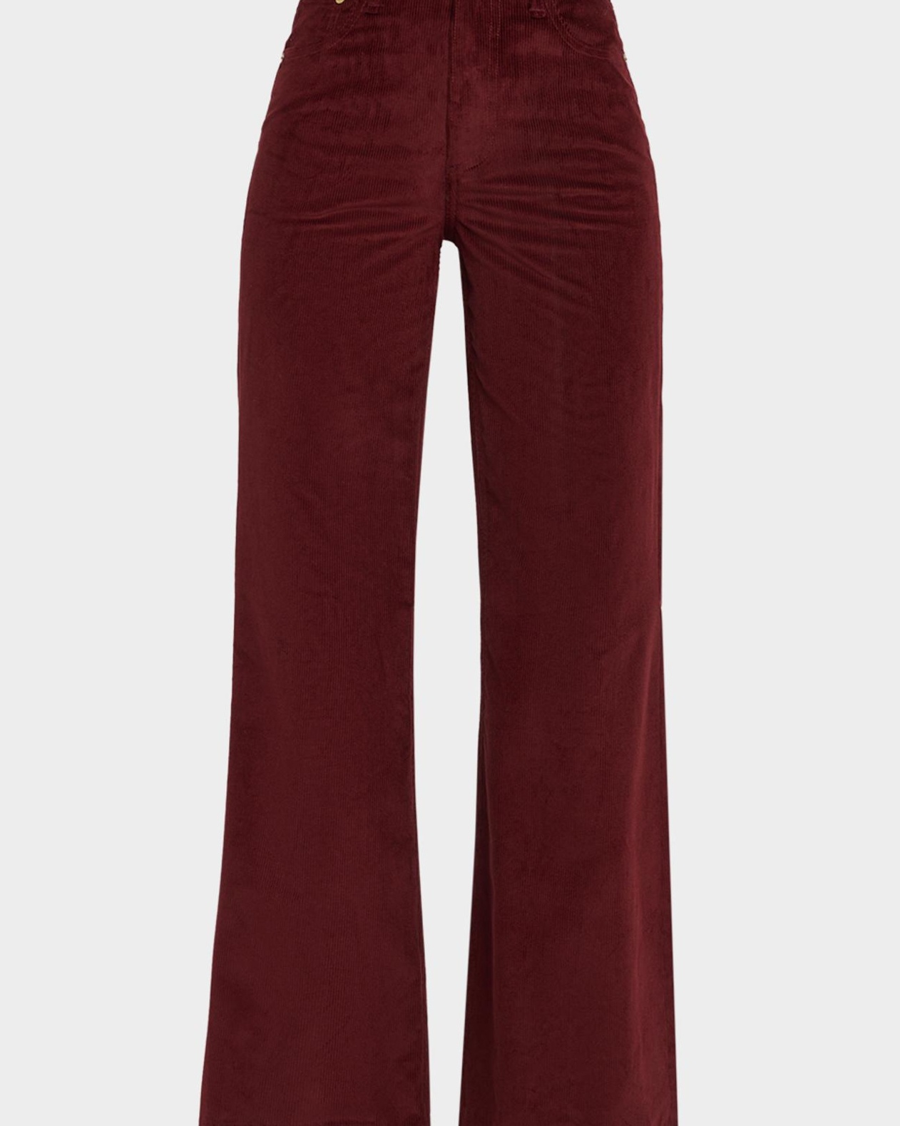 Skylar High-Rise Corduroy Trousers