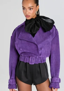 Rubee Suede Coat
