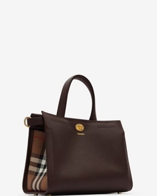 BURBERRY SMALL CHECK COTSWOLDS TOTE