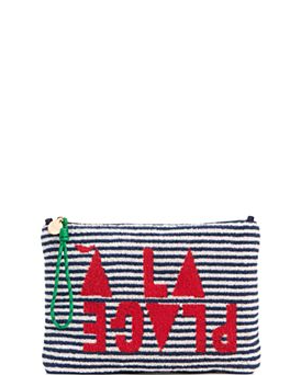 A La Plage Flat Clutch
