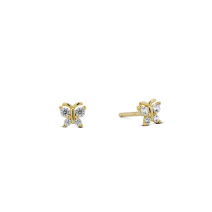 Butterfly Stud Earring