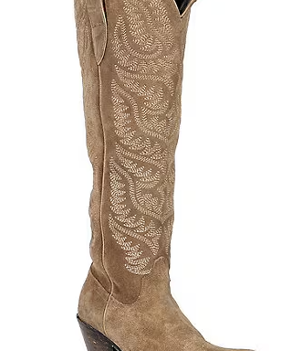 Ariat Women's Laramie StretchFit Suede Over The Knee Western Boots