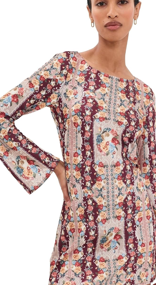 Women's Maple Rose Mini Dress