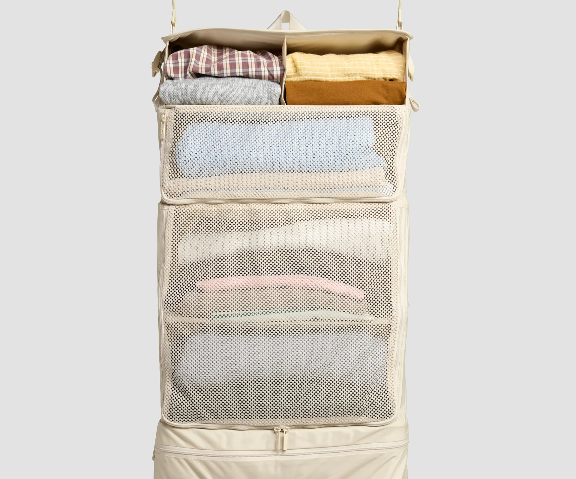 Compression PackAway Closet in No. 20 Salt White