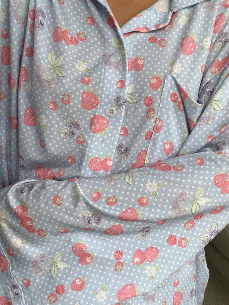 DA X TSC Go Slow Shirt Summer Berries Blue