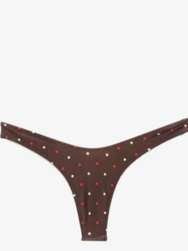 Full Moon polka-dot bikini bottoms