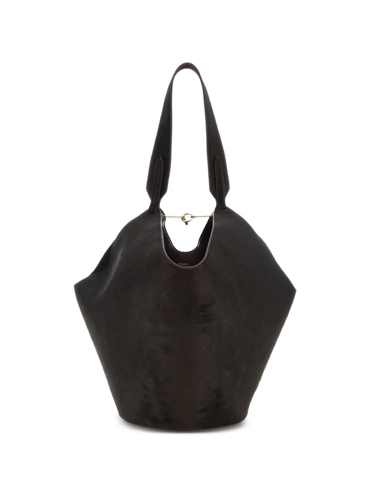 Small Lotus sculptural tote bag
