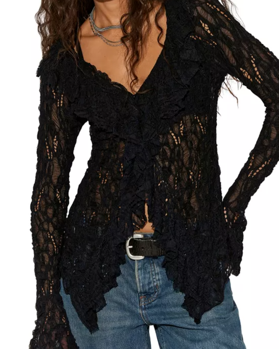Laney Lace Cardigan Sweater
