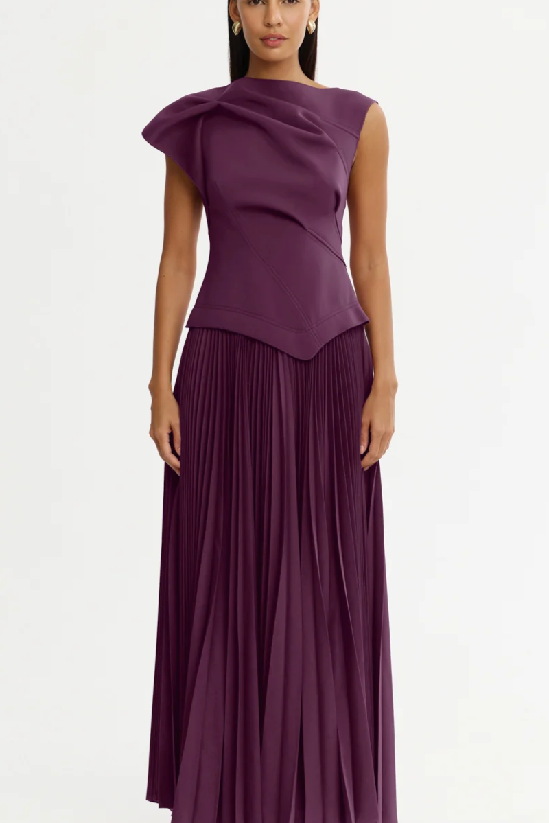 CORNMORE MIDI DRESS