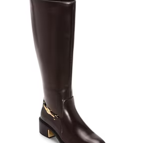 Liz Claiborne Womens Thane Block Heel Riding Boots