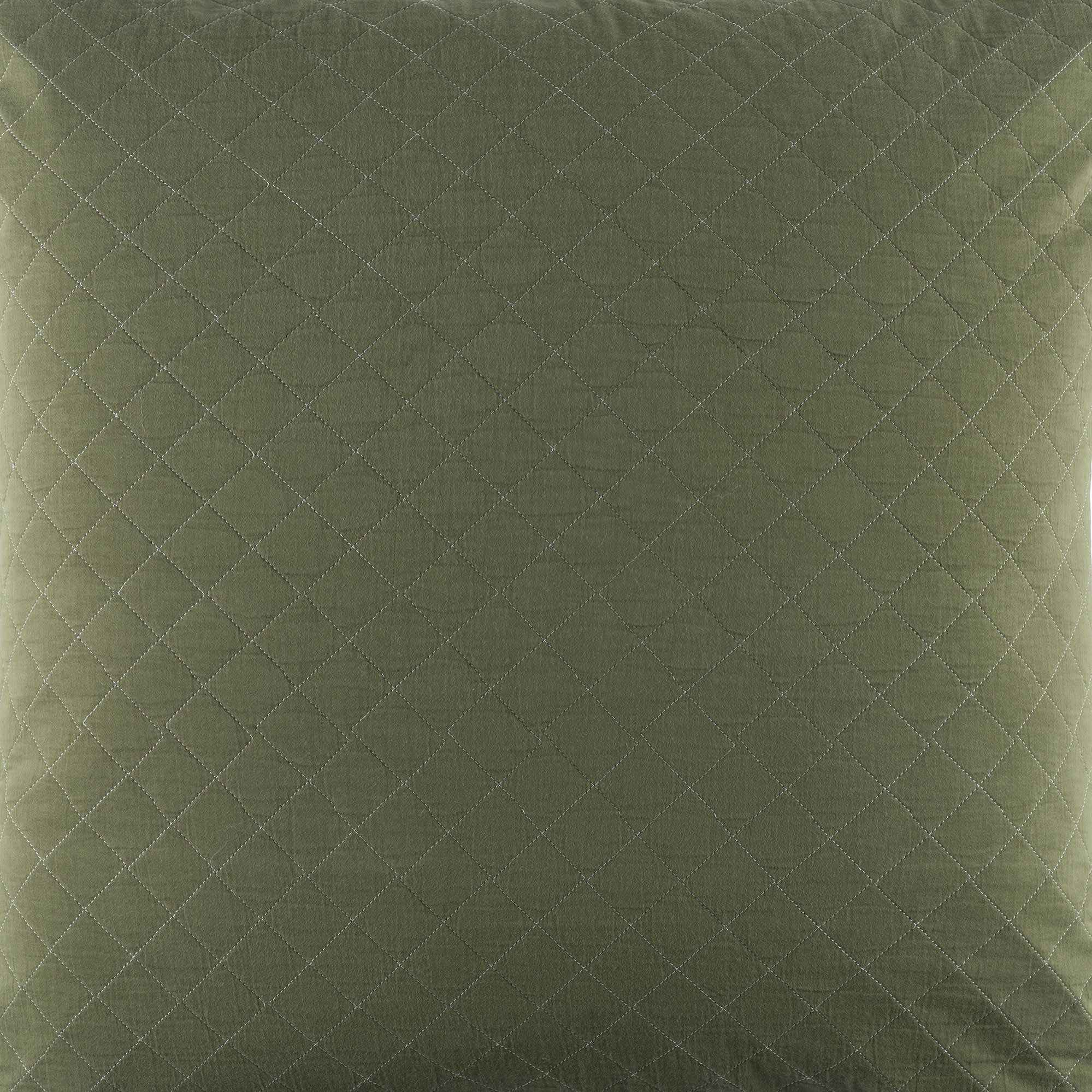 Amity Quilted Sham | Olive