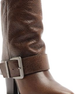 Women's Parker Buckle Block Heel Dress Booties