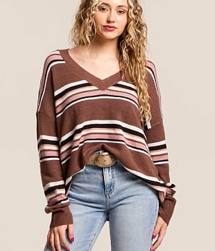 The Workshop Striped Sweater