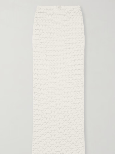 Arena Crocheted Cotton Coverup