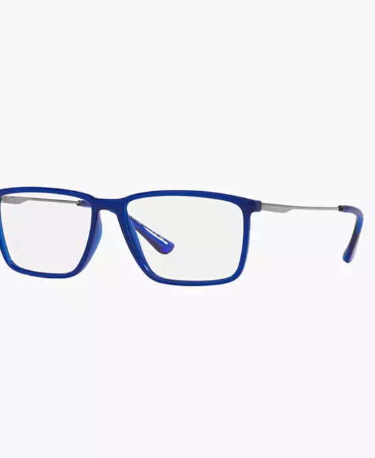 Man Rectangle Plastic EC3501 Eyeglasses