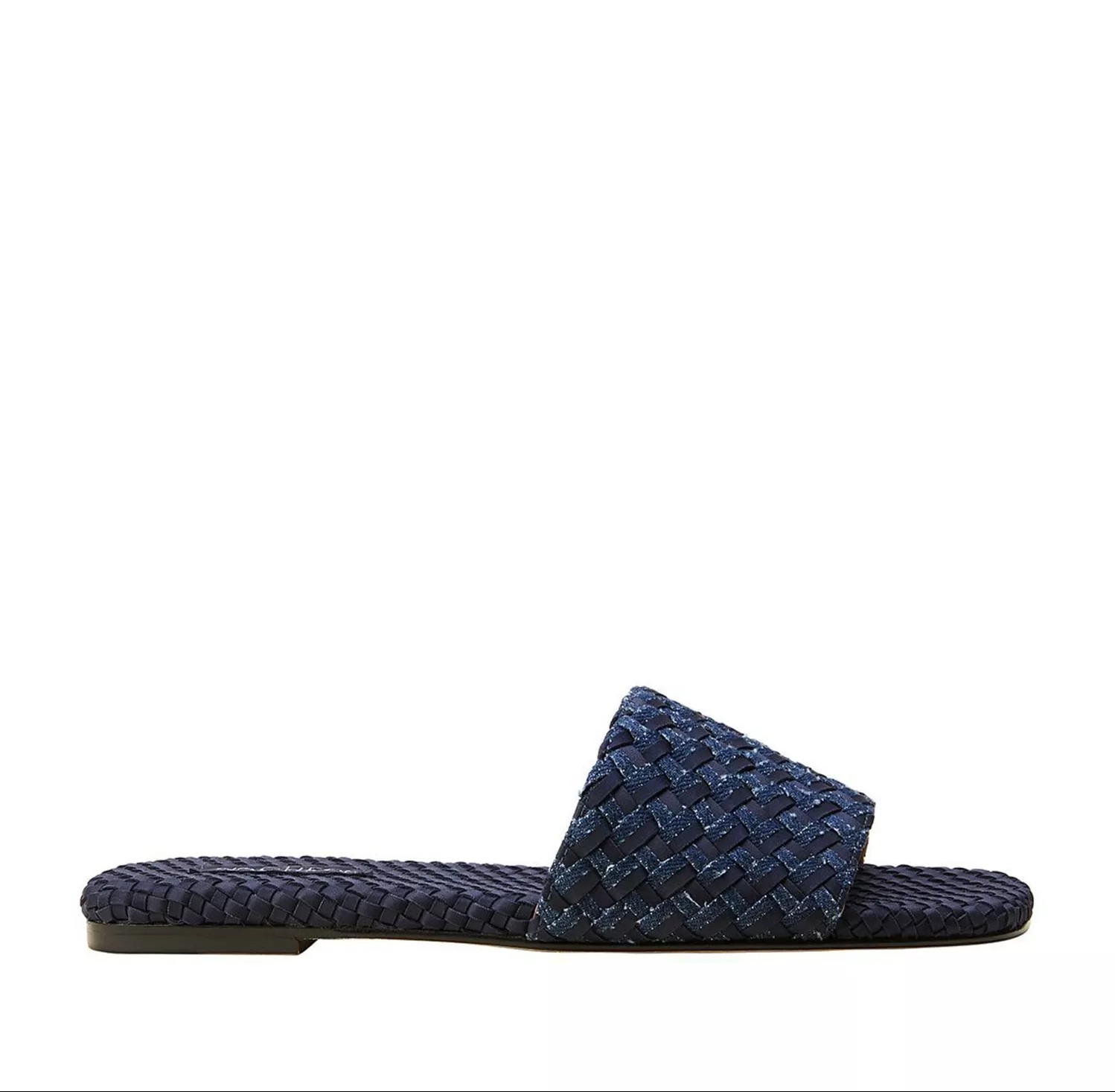 Women's St. Barths Double Weave Denim Slide