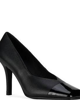 Women's Sound Patent Leather Cap Toe Pumps