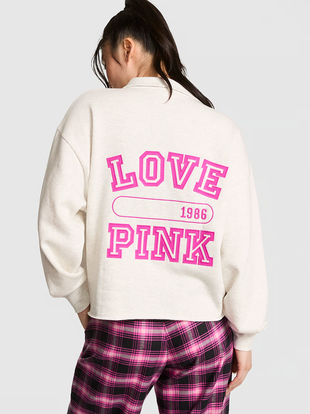 Campus Fleece™ Quarter-Zip Straight-Cut Sweatshirt