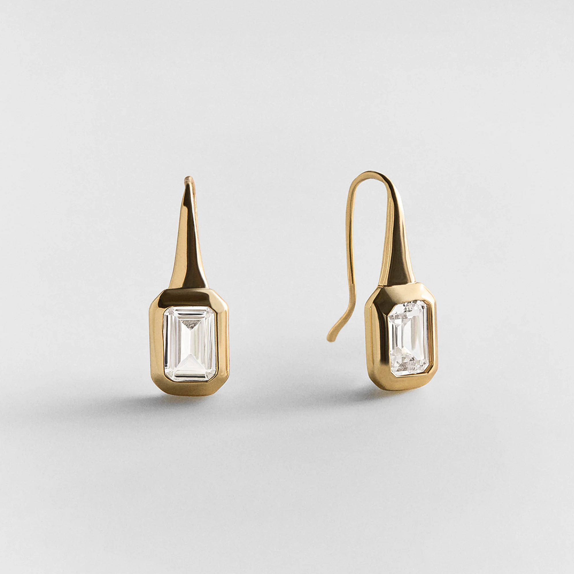 Frances Crystal Drop Earrings