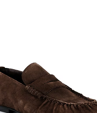 Aven Suede Leather Slip On Loafers
