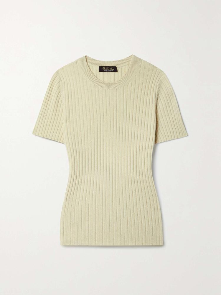 Ribbed cashmere sweater